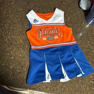 Toddler 2t Florida gators cheerleading